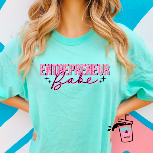 Entrepreneur Babe- Clear Film Matte